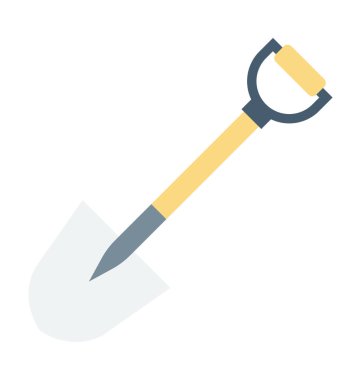  kürek vektör simgesi 