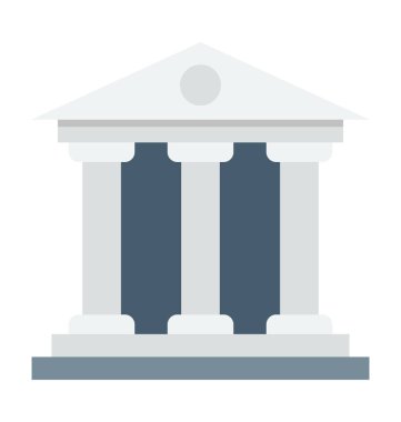  Adliye vektör simgesi