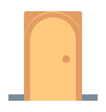  Kapı vektör simgesi 