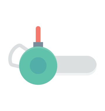  Dairesel testere vektör simgesi