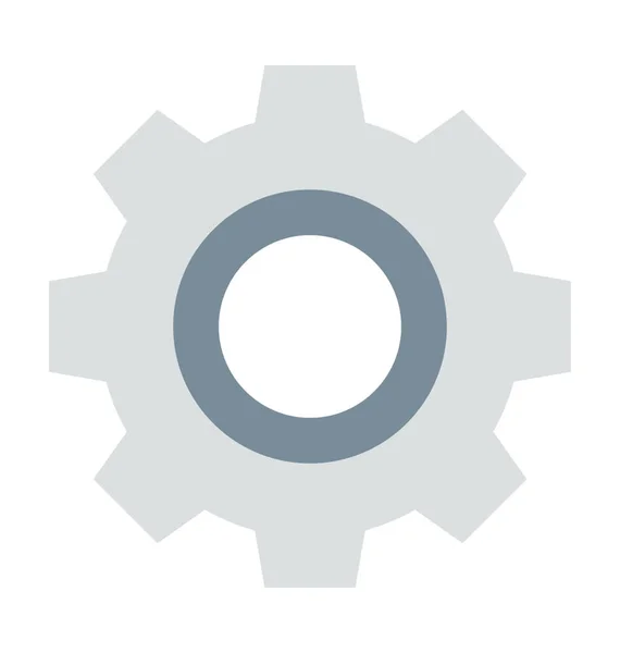 Cogwheel Vector Icon — Stock Vector