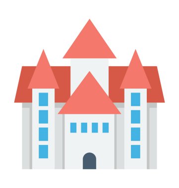  Çiftlik evi vektör simgesi