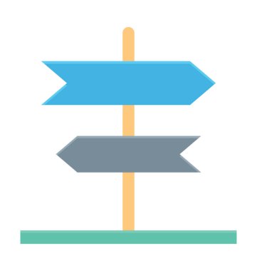 Şnorkel renkli vektör simgesi 