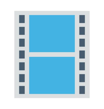 film strip vektör simgesi