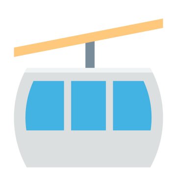 Sandalye Asansör vektör simgesi