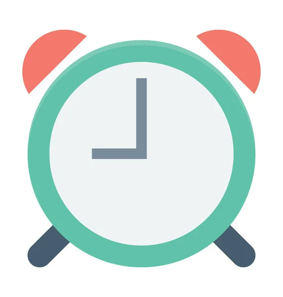 Time Piece Vector Icon — Stock Vector