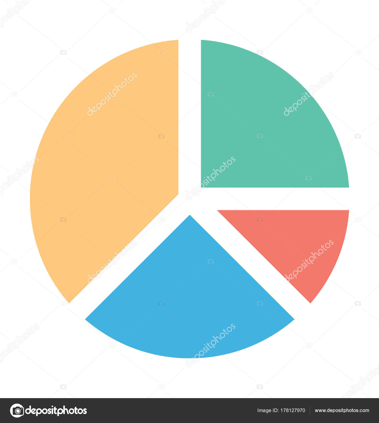 Pie Chart Vector
