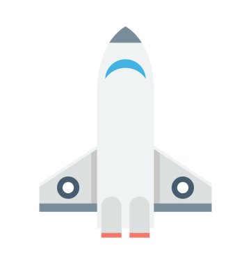 Hava uçak vektör simgesi