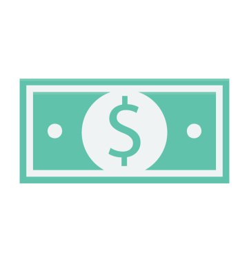  Banknot vektör simgesi