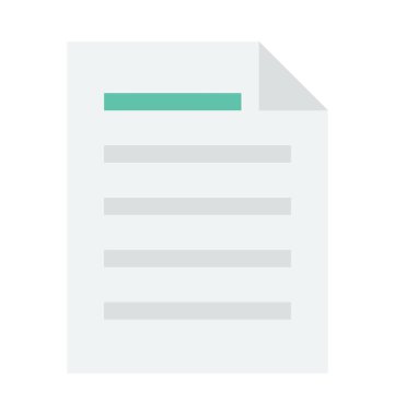  Belge vektör simgesi