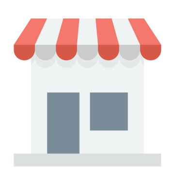  Dükkanı vektör simgesi