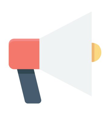  Megafon vektör simgesi