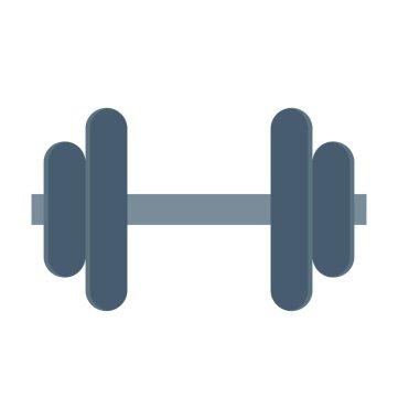  Dumbbell vektör simgesi 
