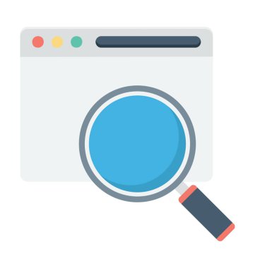  Web arama vektör simgesi 