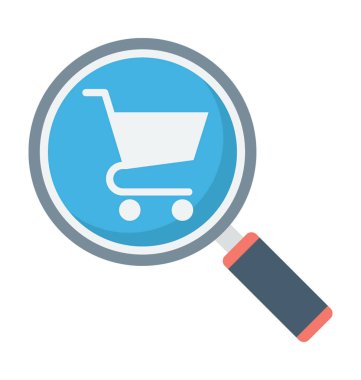  Dükkanı vektör simge bulmak 