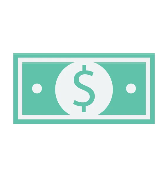 Bankjegy Vector Icon — Stock Vector