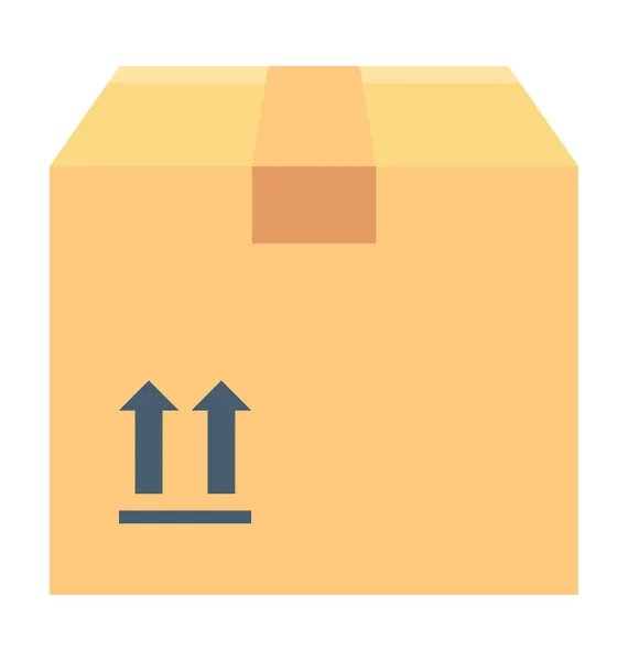Icono de vector de paquete — Vector de stock