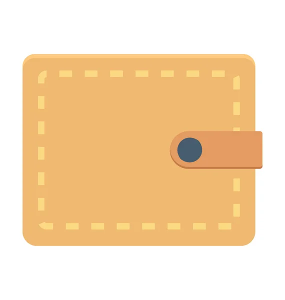 Wallet Vector Icon — Stock Vector