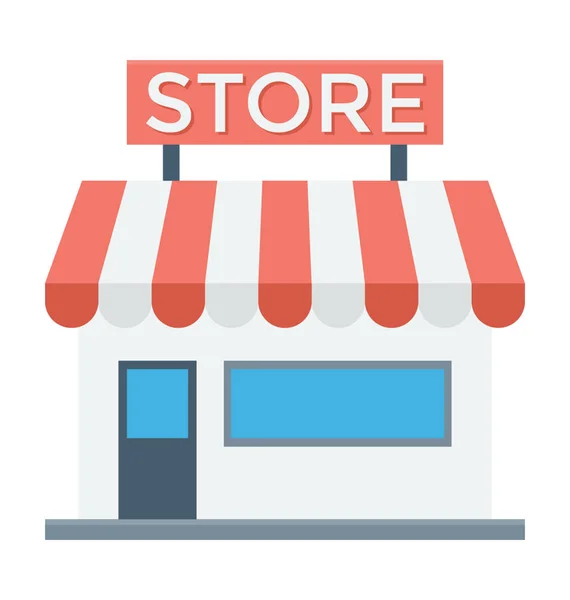 Shop Vector Icon — Stock Vector