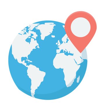  GPS vektör simgesi