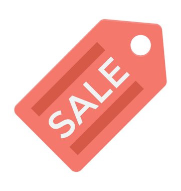   satış etiketi vektör simgesi