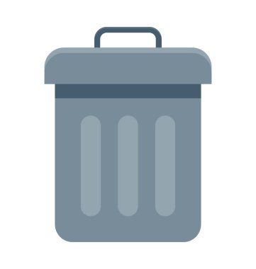  Çöp Kovası vektör simgesi