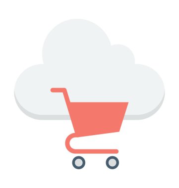  E ticaret vektör simgesi