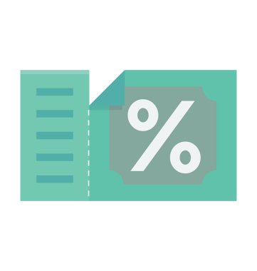  Fiş vektör simge indirim