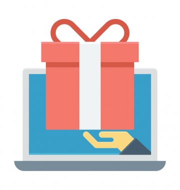  Ücretsiz hediye vektör simgesi