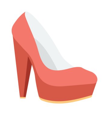 Topuklu ayakkabı vektör simgesi