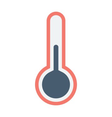  Termometre Vektör Simgesi 
