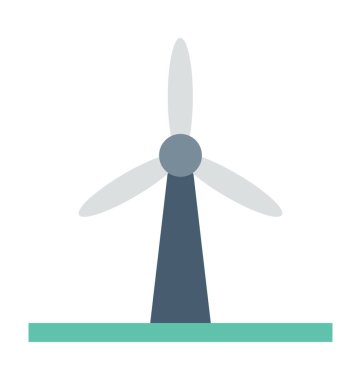  Yel değirmeni vektör simgesi