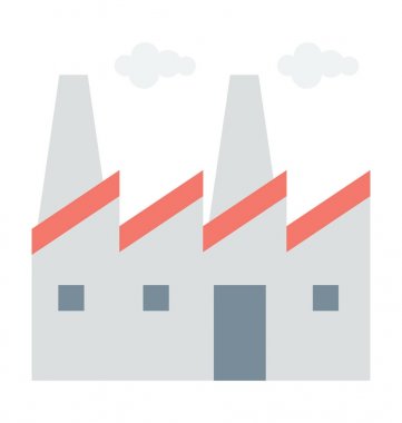  Sanayi vektör simgesi 