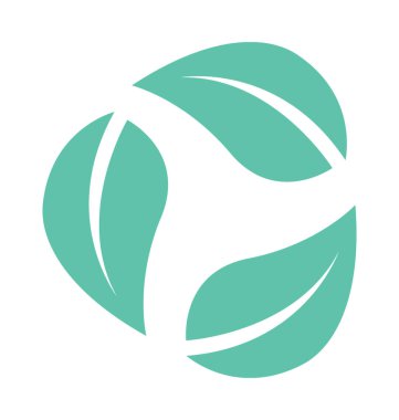  yaprakları vektör simgesi