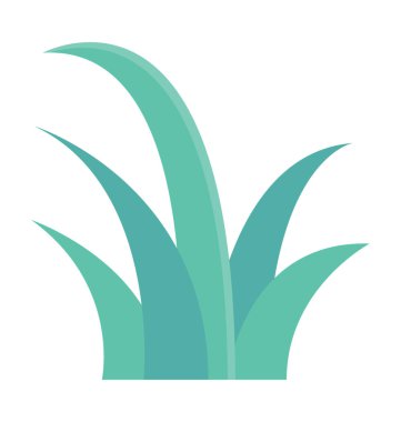  Çim vektör simgesi 