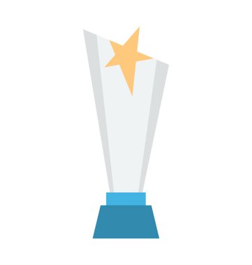 Kupa renkli vektör simgesi 