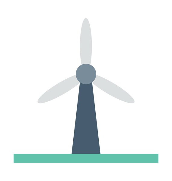  Windmill Vector Icon