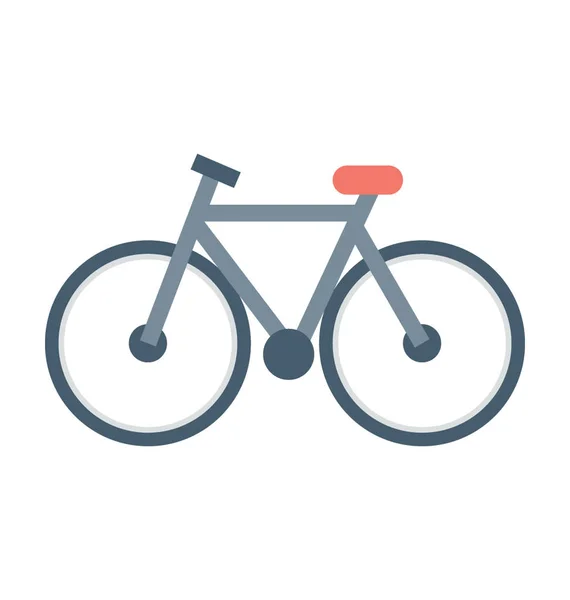 Fiets vector pictogram — Stockvector