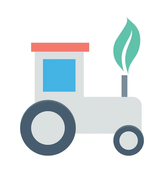 Tractor vector icono — Vector de stock