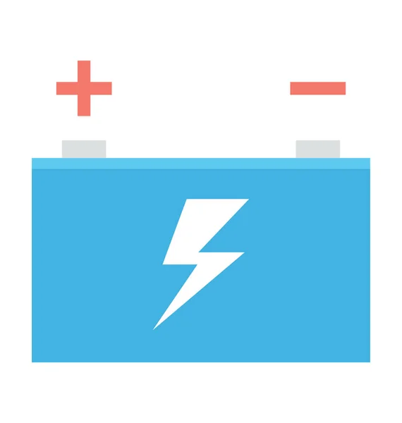 Vektorová ikona baterie — Stockový vektor