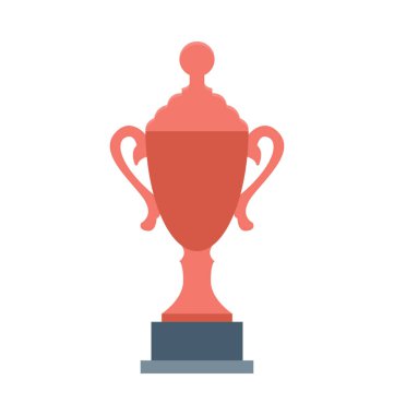 Kupa renkli vektör simgesi