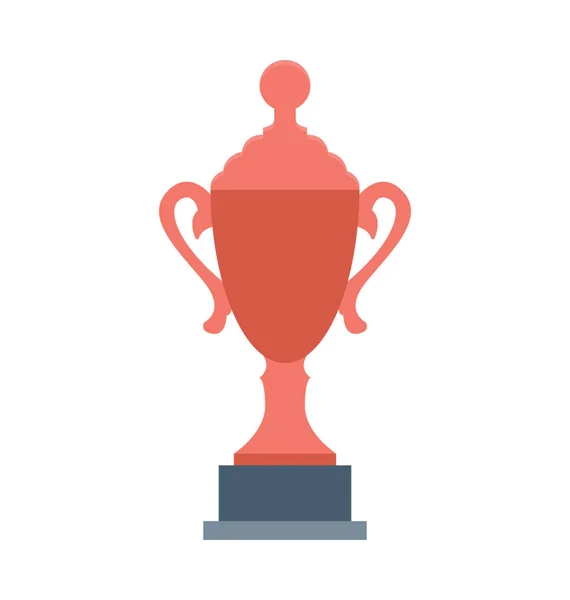 Trofee Gekleurde Vector Icon — Stockvector