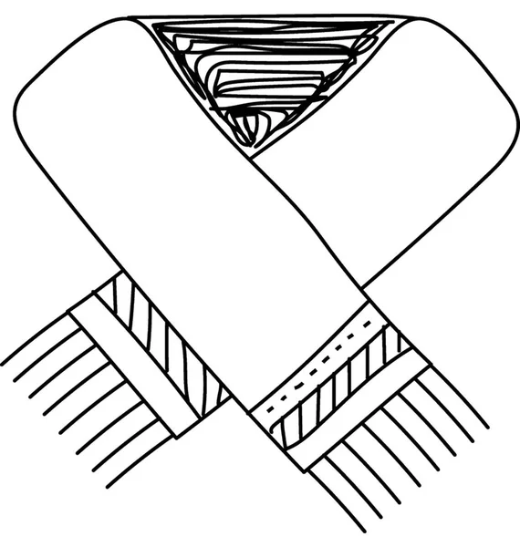 Icône Vectorielle Ligne Volée — Image vectorielle