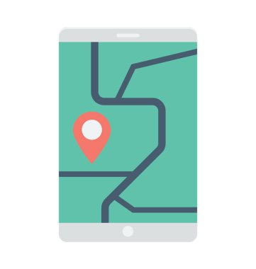 GPS cihazı vektör simgesi