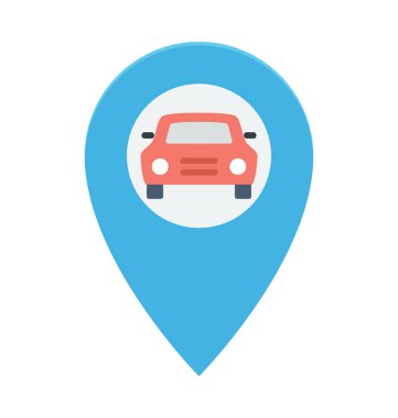 Yüksek yol vektör simgesi 