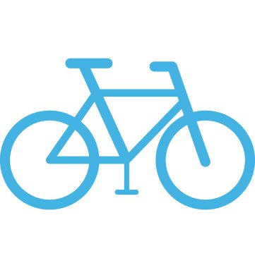 Döngüsü düz vektör simgesi 