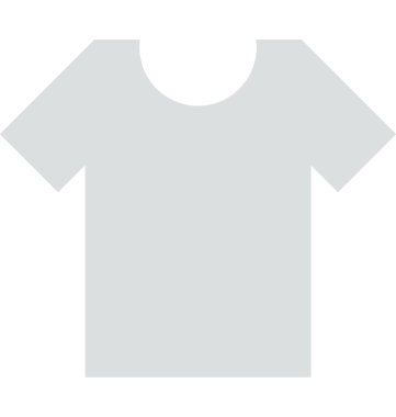 t gömlek vektör simgesi