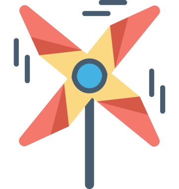 PIN tekerlek vektör simgesi