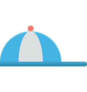 Beyzbol kap vektör simgesi