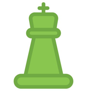 Satranç King vektör simgesi